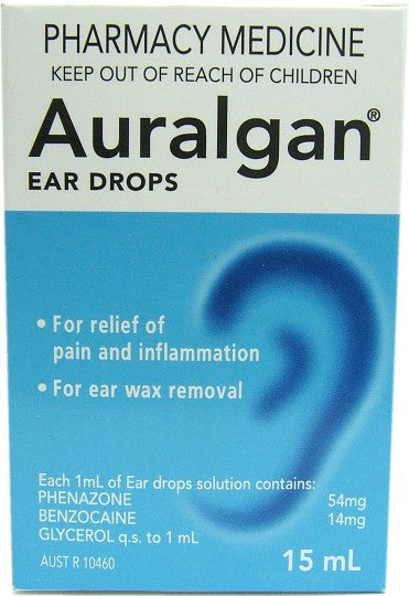 Auralgan Ear Drops 15ml