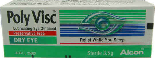 Poly Visc Lubricating Eye Ointment 3.5g