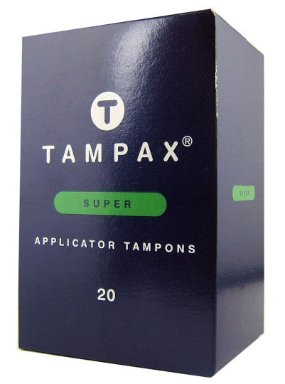 Tampax Super Applicator Tampons 20