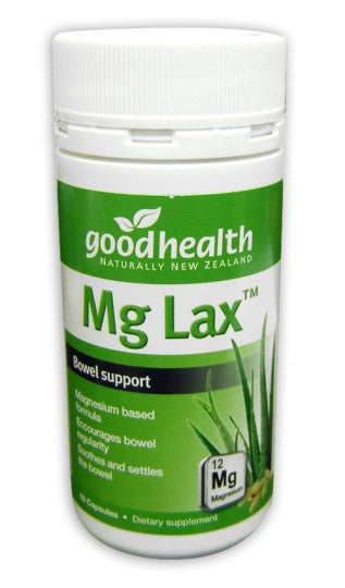 Good Health Mg Lax Natural Laxative Capsules 60