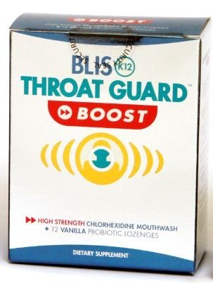 Blis Throat Guard Boost Vanilla Lozenges 12