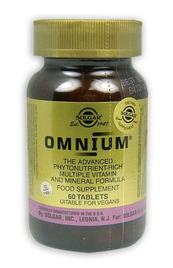 Solgar Omnium Tablets 60