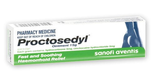 Proctosedyl Ointment 15g