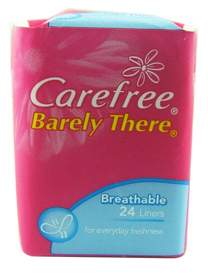 Carefree Barely There Breathable Liners 24