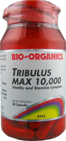Bio-Organics Tribulus Max 10,000 Capsules 50