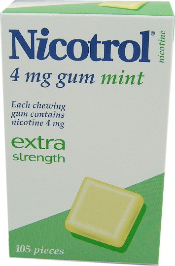 Nicotrol Gum Mint 4mg (105)