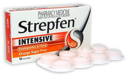 Strepfen Intensive Anti-inflammatory Orange Lozenges 16