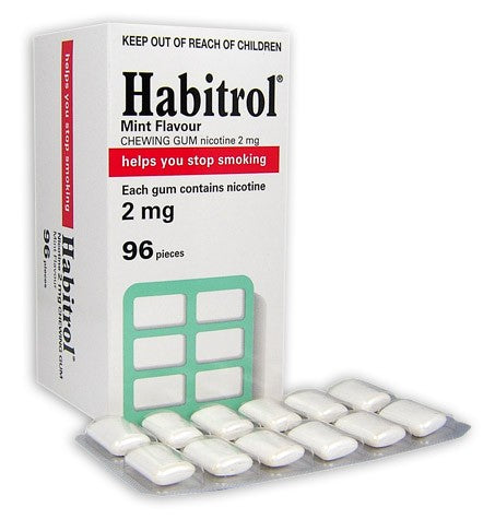 Habitrol Gum 2mg Fruit 96