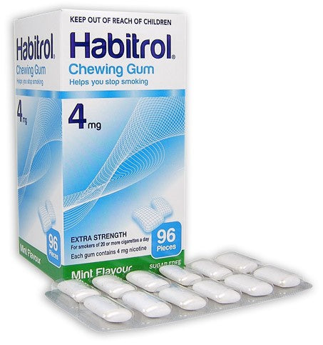 Habitrol Gum 4mg Mint 96