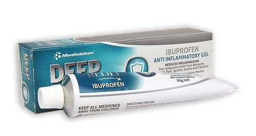 Deep Heat Ibuprofen Gel 50g