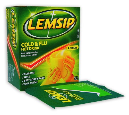 Lemsip Cold & Flu Sachets 10