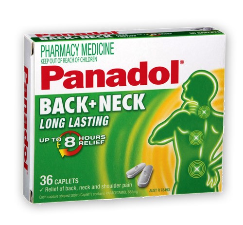 Panadol Back & Neck Long Lasting Caplets 36