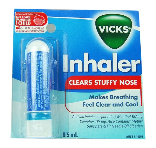 Vicks Inhaler 0.5ml - Health Chemist NZ - Online Pharmacy