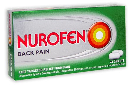 Nurofen Back Pain Caplets 24