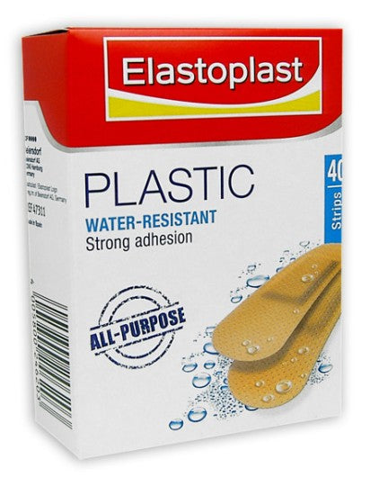 Elastoplast Waterproof Plastic Strips 40