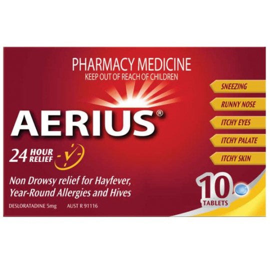 Aerius 5mg Tablets 10