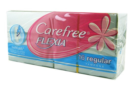 Carefree Flexia Regular Tampons 16