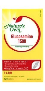 Natures Own Glucosamine 1500mg with EasyGlide Technology Tablets 50