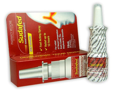 Sudafed Nasal Spray 20ml