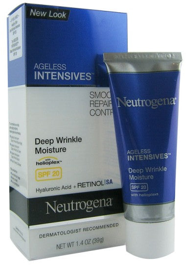 Neutrogena Ageless Intensives Deep Wrinkle Moisture SPF20 39gm