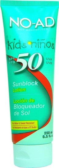 No-Ad Kids Sunblock Lotion  250ml SPF 50