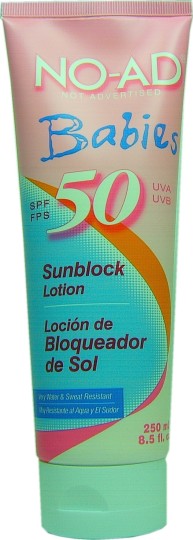 No-Ad BabiesSunblock Lotion 250ml SPF 50
