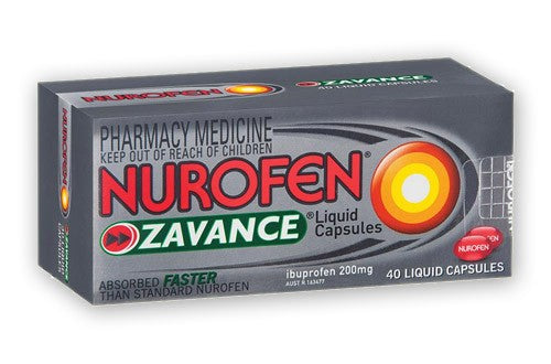 Nurofen Zavance Liquid Capsules 40