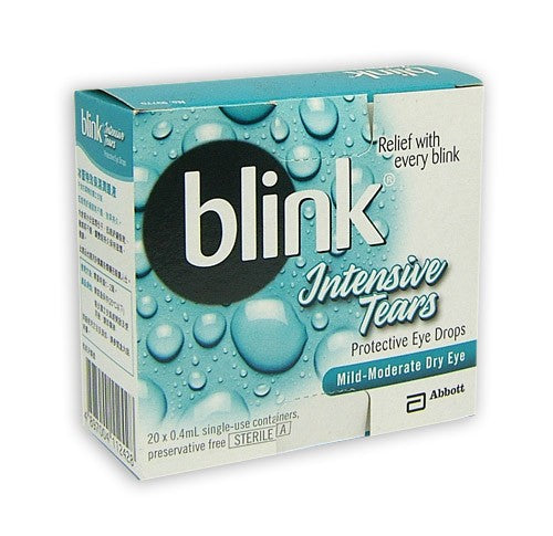 Blink Intensive Tears Protective Eye Drops 20 x 0.4ml