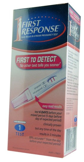 First Response In Stream Pregnancy Test (1 test)