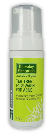 Thursday Plantation Tea Tree Face Wash for Acne 150ml