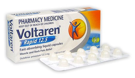 Voltaren Rapid 12.5mg Liquid Capsules 20