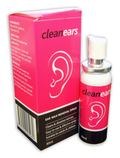 CleanEars Natural Wax Removal Spray 30ml