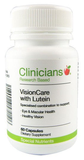 Clinicians VisionCare with Lutein Capsules 60