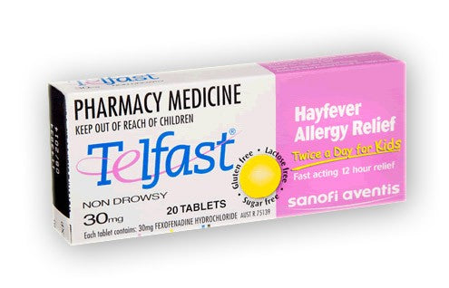 Telfast Children 30mg Tablets 20