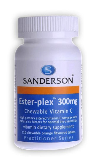 Sanderson Ester-plex 300mg Vitamin C Chewable Tablets 110