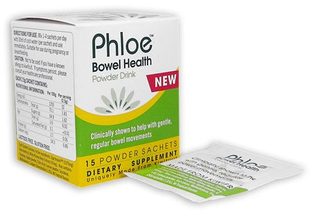 Phloe Bowel Health Powder Drink Sachets 15