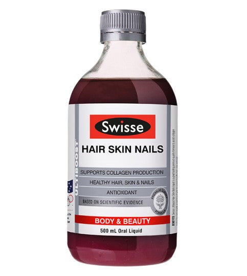 Swisse Ultiboost Hair Skin Nail Liquid 500ml