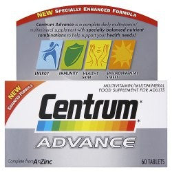 Centrum Advance Tablets 60 NEW