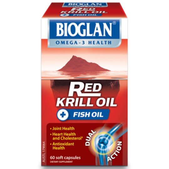 Bioglan Red Krill & Fish Oil Capsules 60