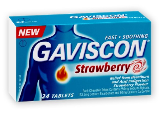 Gaviscon STRAWBERRY Tablets 24