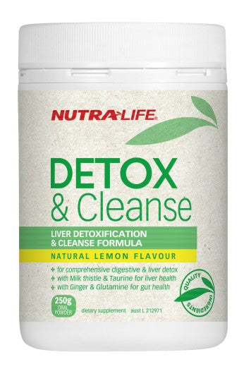 Nultra-Life Detox and Cleanse Lemon 250g