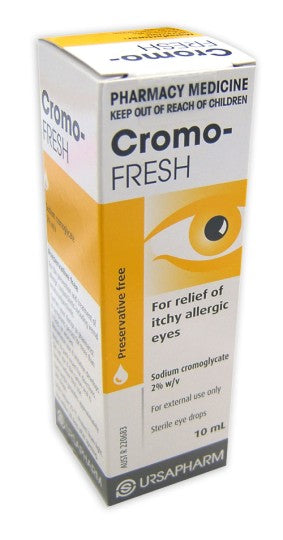 Cromo-Fresh Eye Drops 10ml