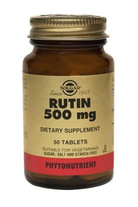 Solgar Rutin 500 mg Tablets 50 - Health Chemist NZ - Online Pharmacy