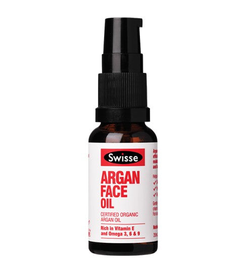 Swisse Argan Organic Face Oil 20ml