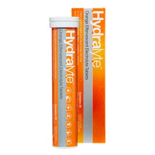 Hydralyte Orange Effervescent Electrolyte Tablets 20