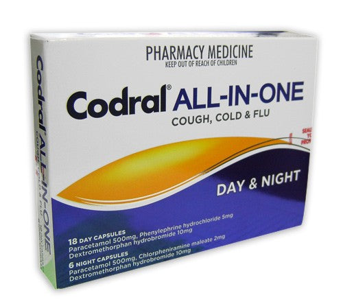 Codral All-in-One Day & Night Capsules 24