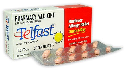 Telfast 120mg Tablets 30