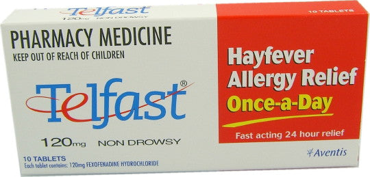 Telfast 120mg Tablets 10
