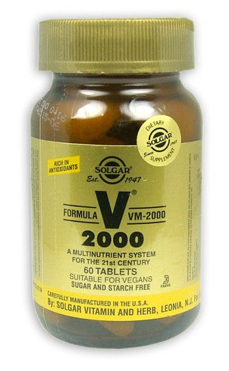 Solgar VM 2000 Tablets 60 - Health Chemist NZ - Online Pharmacy