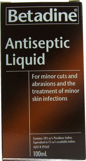Betadine Antiseptic Liquid 100ml